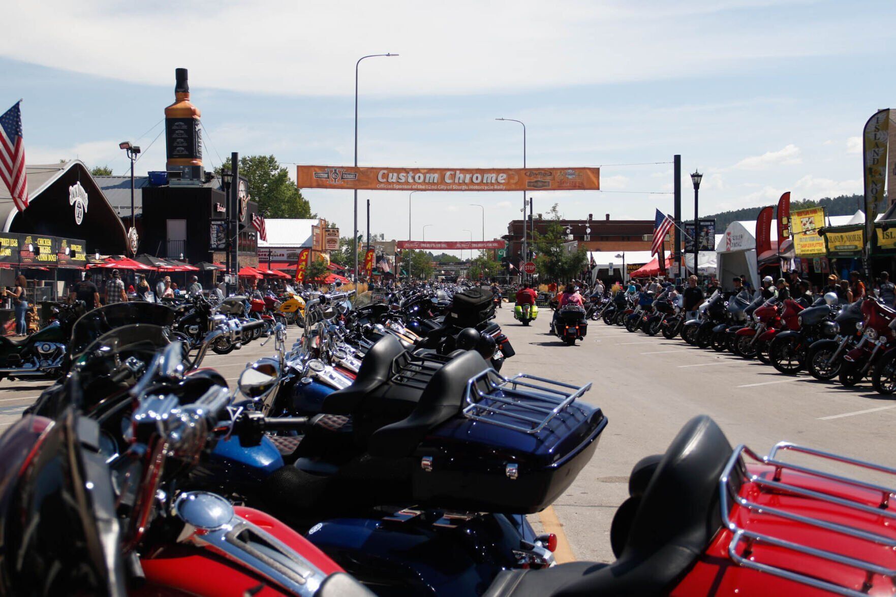Last day of Sturgis Motorcycle Rally